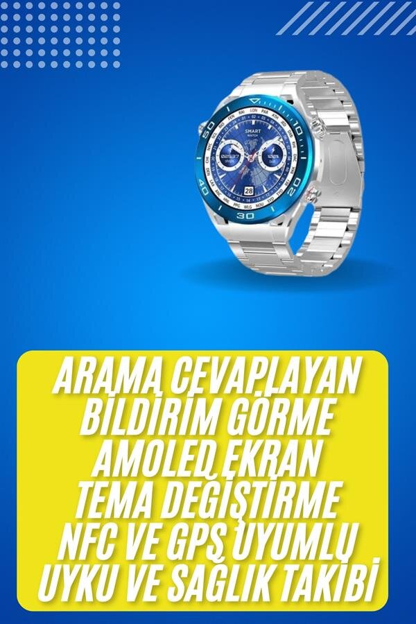 2025 Model Yuvarlak Ekran Android ve İOS Uyumlu GPS Takibi Yapabilen Akıllı Saat 2025 Model Yuvarlak Ekran Android ve İOS Uyumlu GPS Takibi Yapabilen Akıllı Saat