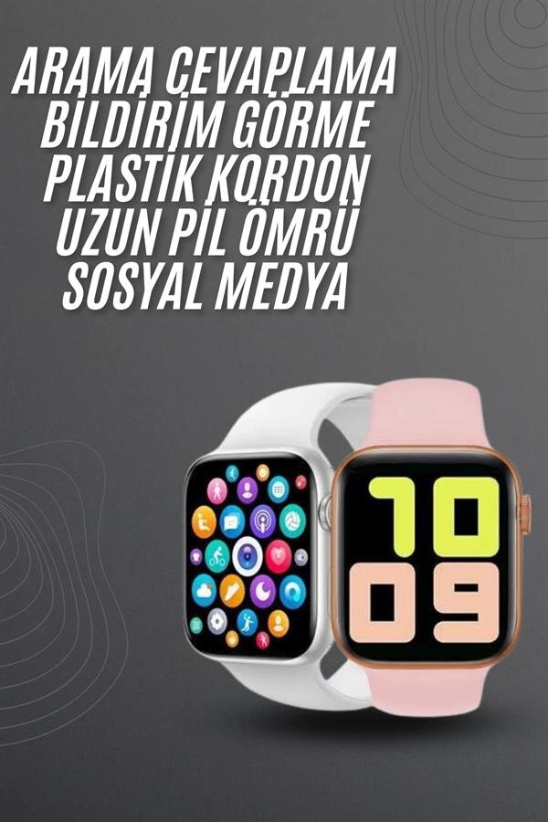 Yeni Model Akıllı Saat Dokunmatik Ekran Unisex Amoled Ekran 44 mm Yeni Model Akıllı Saat Dokunmatik Ekran Unisex Amoled Ekran 44 mm