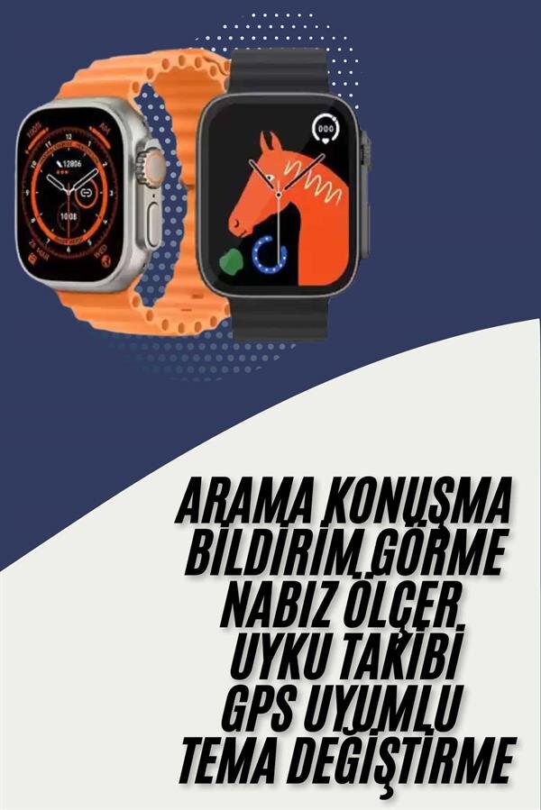 Akıllı Saat Kordon Hediyeli Güçlü Batarya Kapasiteli Titreşimli Bildirim Görme Unisex Akıllı Saat Kordon Hediyeli Güçlü Batarya Kapasiteli Titreşimli Bildirim Görme Unisex