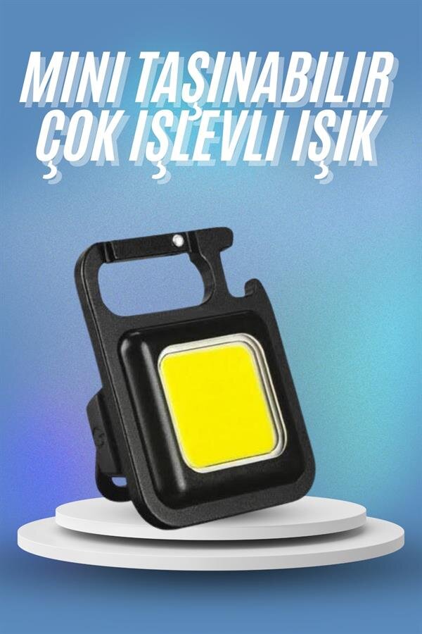 Işıldak USB Şarjlı Cep El Feneri Taşınabilir Mini Led Işık Çok Fonksiyonlu Işıldak USB Şarjlı Cep El Feneri Taşınabilir Mini Led Işık Çok Fonksiyonlu
