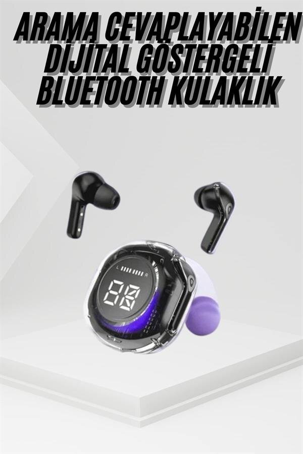 Kablosuz Dijital Göstergeli Powerbanklı IOS ve Android Uyumlu Gaming Kulaklık Kablosuz Dijital Göstergeli Powerbanklı IOS ve Android Uyumlu Gaming Kulaklık