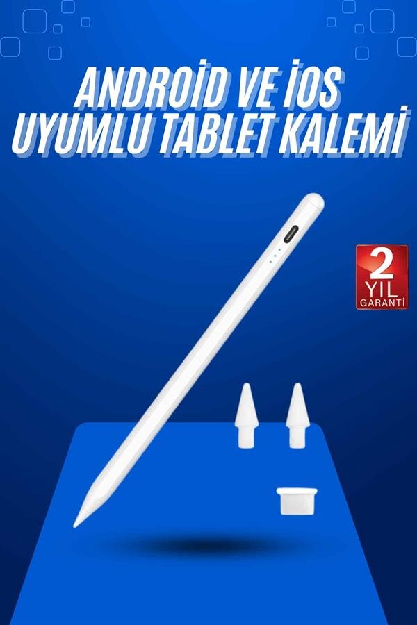 Dokunmatik Kalem Tablet Kalemi Çizim Stylus Kalem Yedek Uçlu Dokunmatik Kalem Tablet Kalemi Çizim Stylus Kalem Yedek Uçlu