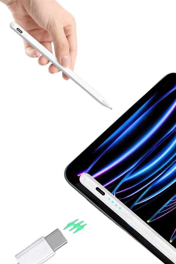 Dokunmatik Kalem Tablet Kalemi Çizim Stylus Kalem Yedek Uçlu Dokunmatik Kalem Tablet Kalemi Çizim Stylus Kalem Yedek Uçlu
