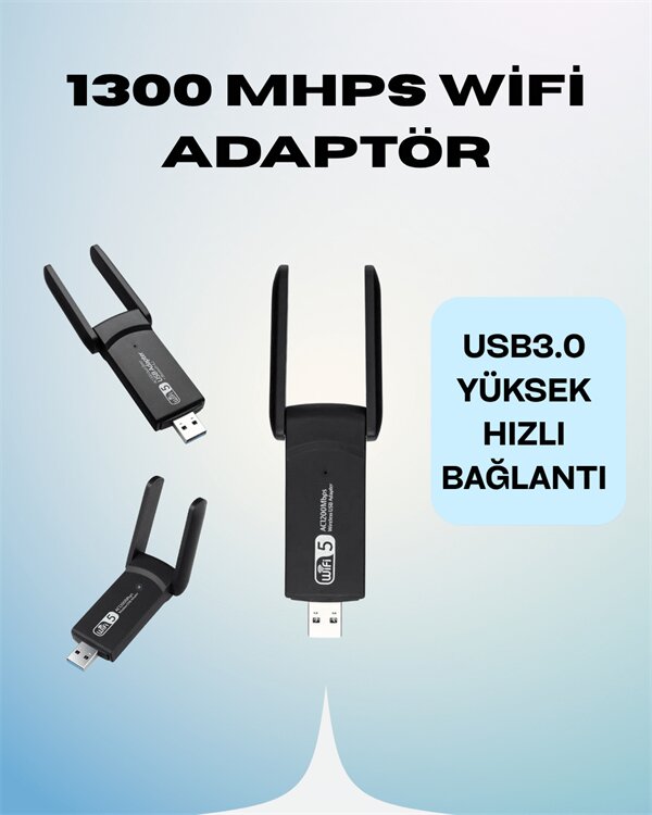 AC1200 USB WiFi Adaptör AC1200 USB WiFi Adaptör