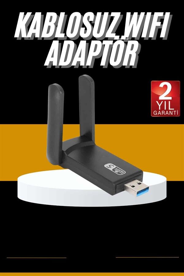 Mbps Wifi Alıcı Kablosuz Wifi Adaptörü Çift Band Çift Antenli Mbps Wifi Alıcı Kablosuz Wifi Adaptörü Çift Band Çift Antenli