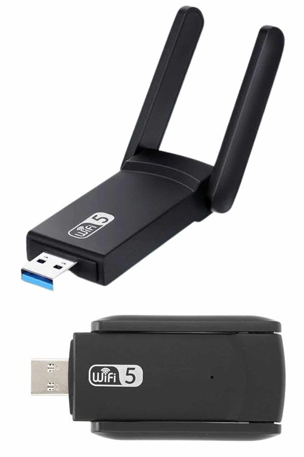 Mbps Wifi Alıcı Kablosuz Wifi Adaptörü Çift Band Çift Antenli Mbps Wifi Alıcı Kablosuz Wifi Adaptörü Çift Band Çift Antenli