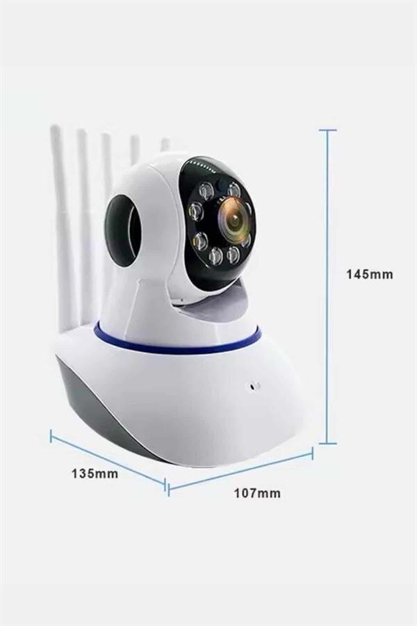 Akıllı Gece Görüşlü Sensörlü Wifi Kamera Telefondan Takip Edilebilir Akıllı Gece Görüşlü Sensörlü Wifi Kamera Telefondan Takip Edilebilir