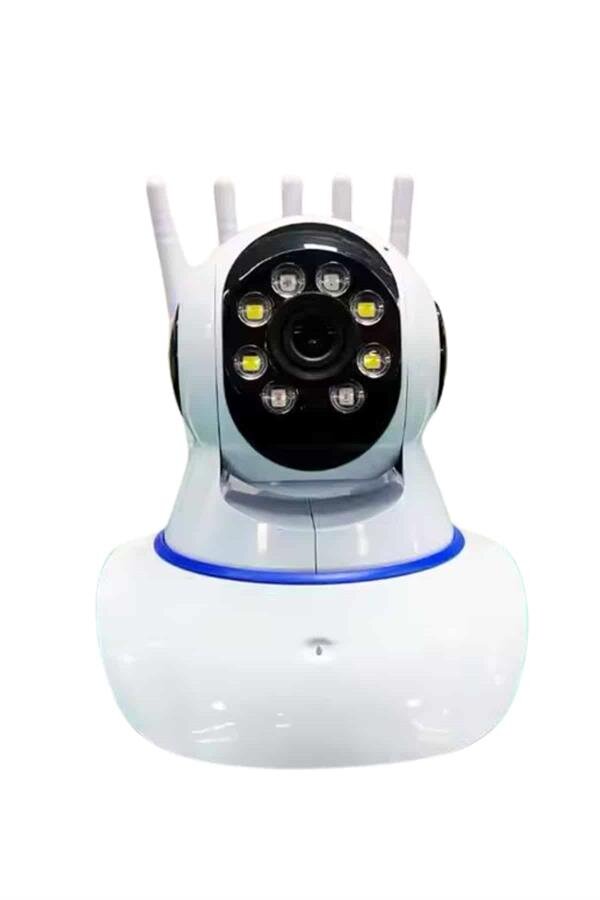 LED Aydınlatmalı 5 Antenli Motorlu 1080P Wifi Kamera Sensörlü LED Aydınlatmalı 5 Antenli Motorlu 1080P Wifi Kamera Sensörlü