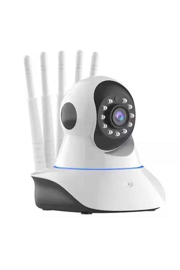 LED Aydınlatmalı 5 Antenli Motorlu 1080P Wifi Kamera Sensörlü LED Aydınlatmalı 5 Antenli Motorlu 1080P Wifi Kamera Sensörlü