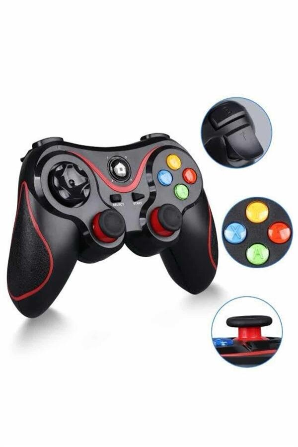 Kablosuz Oyun Kolu Bluetooth Joystick Gamepad Android Uyumlu Kablosuz Oyun Kolu Bluetooth Joystick Gamepad Android Uyumlu