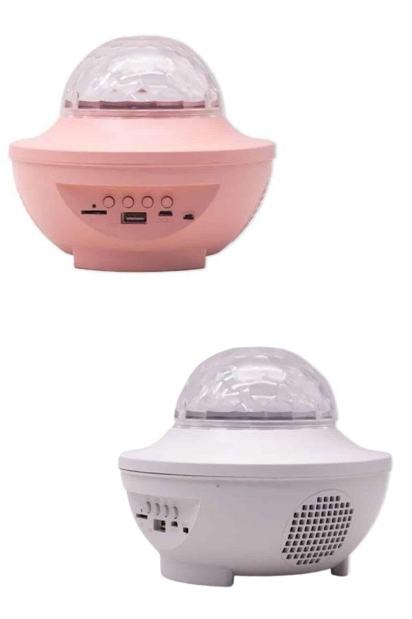 Dönen Işıklı Disko Topu Projektör Müzik Çalarlı Disco Speaker Dönen Işıklı Disko Topu Projektör Müzik Çalarlı Disco Speaker