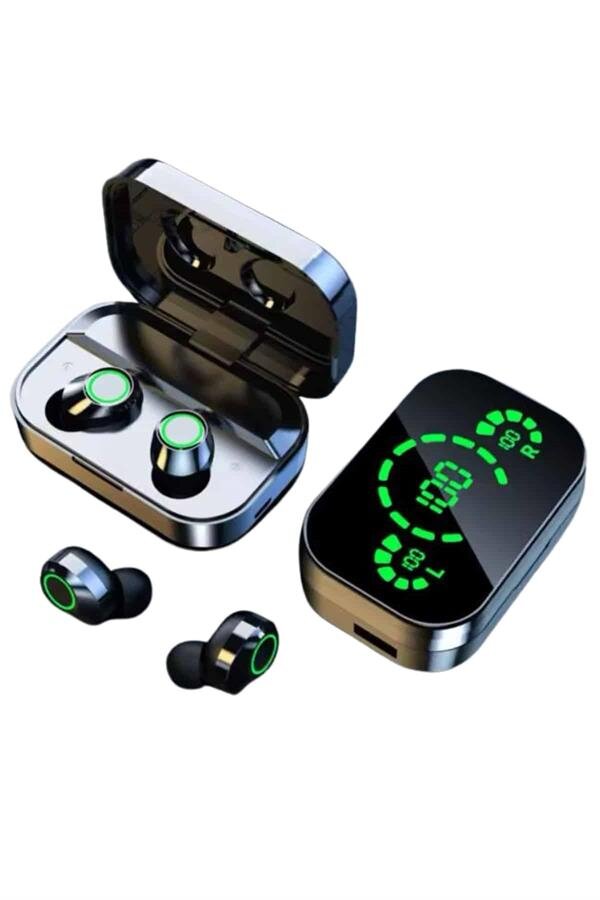 Yeni Nesil Bluetooth Kulaklık Çağrı Cevaplayabilen Dijital Göstergeli Powerbankli Yeni Nesil Bluetooth Kulaklık Çağrı Cevaplayabilen Dijital Göstergeli Powerbankli