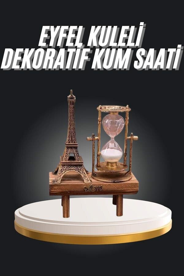 Eyfel Kuleli Kum Saati Dekoratif Hediyelik Eşya Retro Eyfel Kulesi Eyfel Kuleli Kum Saati Dekoratif Hediyelik Eşya Retro Eyfel Kulesi