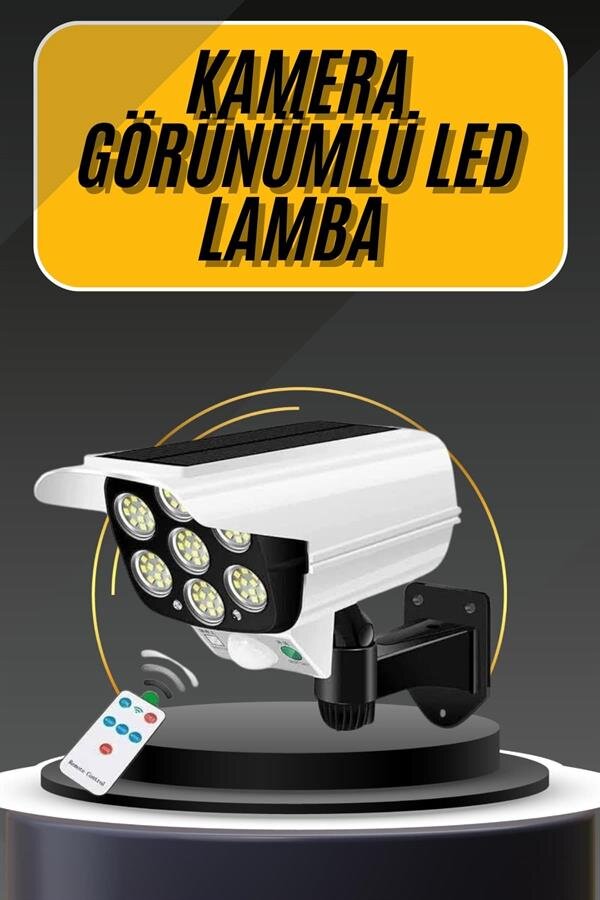 LED Lamba-Güneş Paneli Destekli Uzaktan Kumandalı Solar LED Lamba LED Lamba-Güneş Paneli Destekli Uzaktan Kumandalı Solar LED Lamba