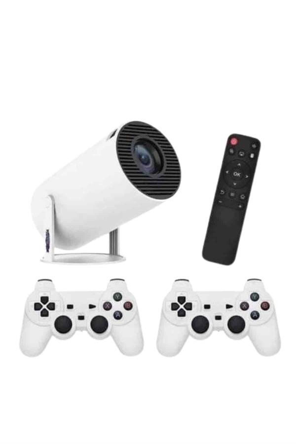 4K Wireless Çift Kollu Kumandalı Oyun Projeksiyonu Retro Video Oyunu 4K Wireless Çift Kollu Kumandalı Oyun Projeksiyonu Retro Video Oyunu