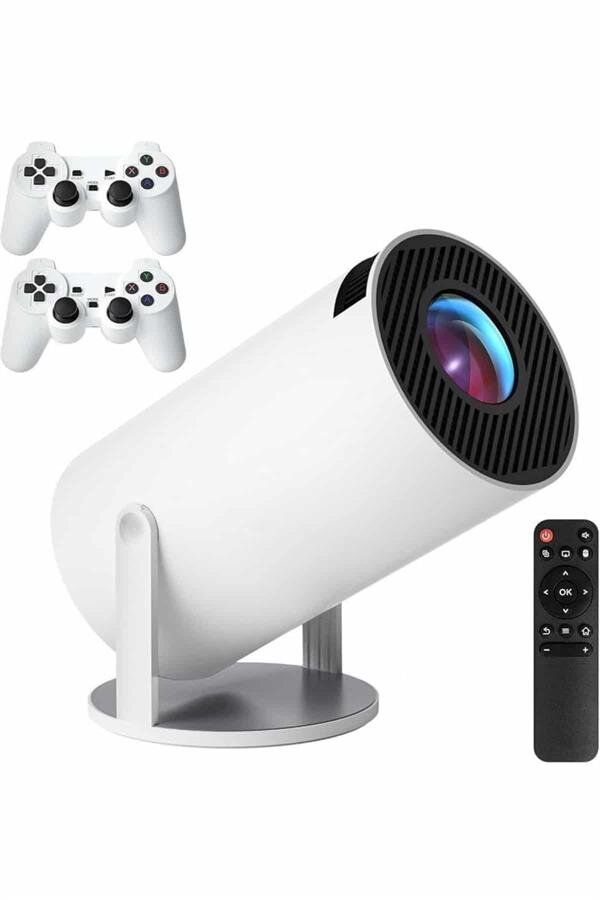 4K Wireless Çift Kollu Kumandalı Oyun Projeksiyonu Retro Video Oyunu 4K Wireless Çift Kollu Kumandalı Oyun Projeksiyonu Retro Video Oyunu