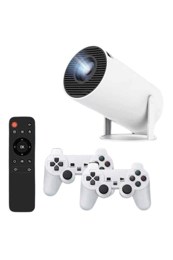 Projeksiyon Cihazı Video Oyun Konsolu 8 GB Hafıza LCD Ekran Kumandalı Projeksiyon Cihazı Video Oyun Konsolu 8 GB Hafıza LCD Ekran Kumandalı