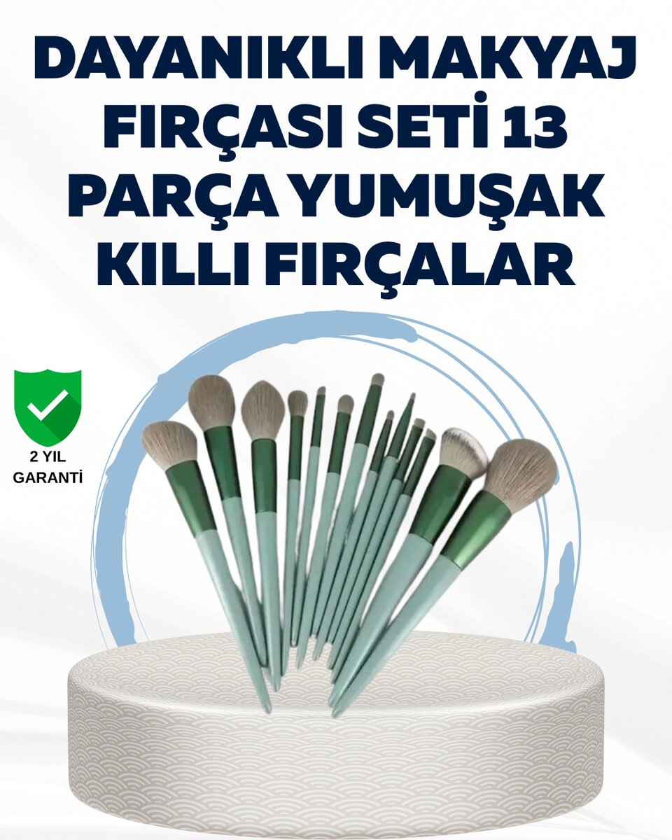 Profesyonel Kullanıma Uygun 13 Parça Makyaj Fırçası Takımı Fiber Kıllı Profesyonel Kullanıma Uygun 13 Parça Makyaj Fırçası Takımı Fiber Kıllı