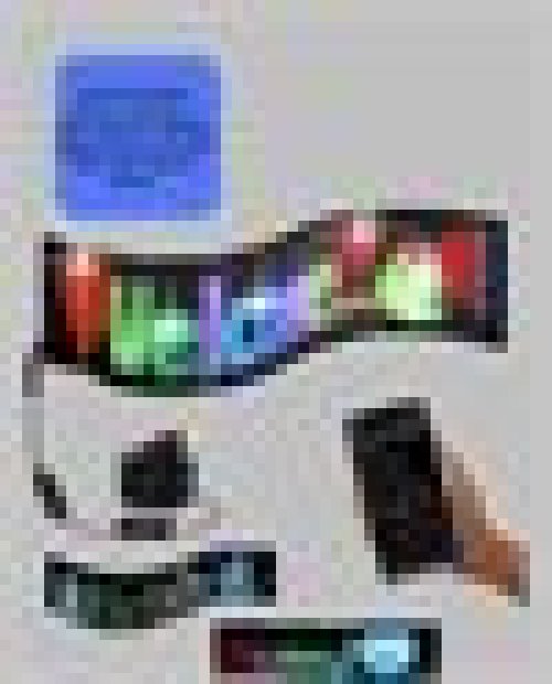 Yüksek Parlaklık Ayarlı RGB LED Ekran Kayan Yazı ve Grafik Destekli Esnek Panel Yüksek Parlaklık Ayarlı RGB LED Ekran Kayan Yazı ve Grafik Destekli Esnek Panel