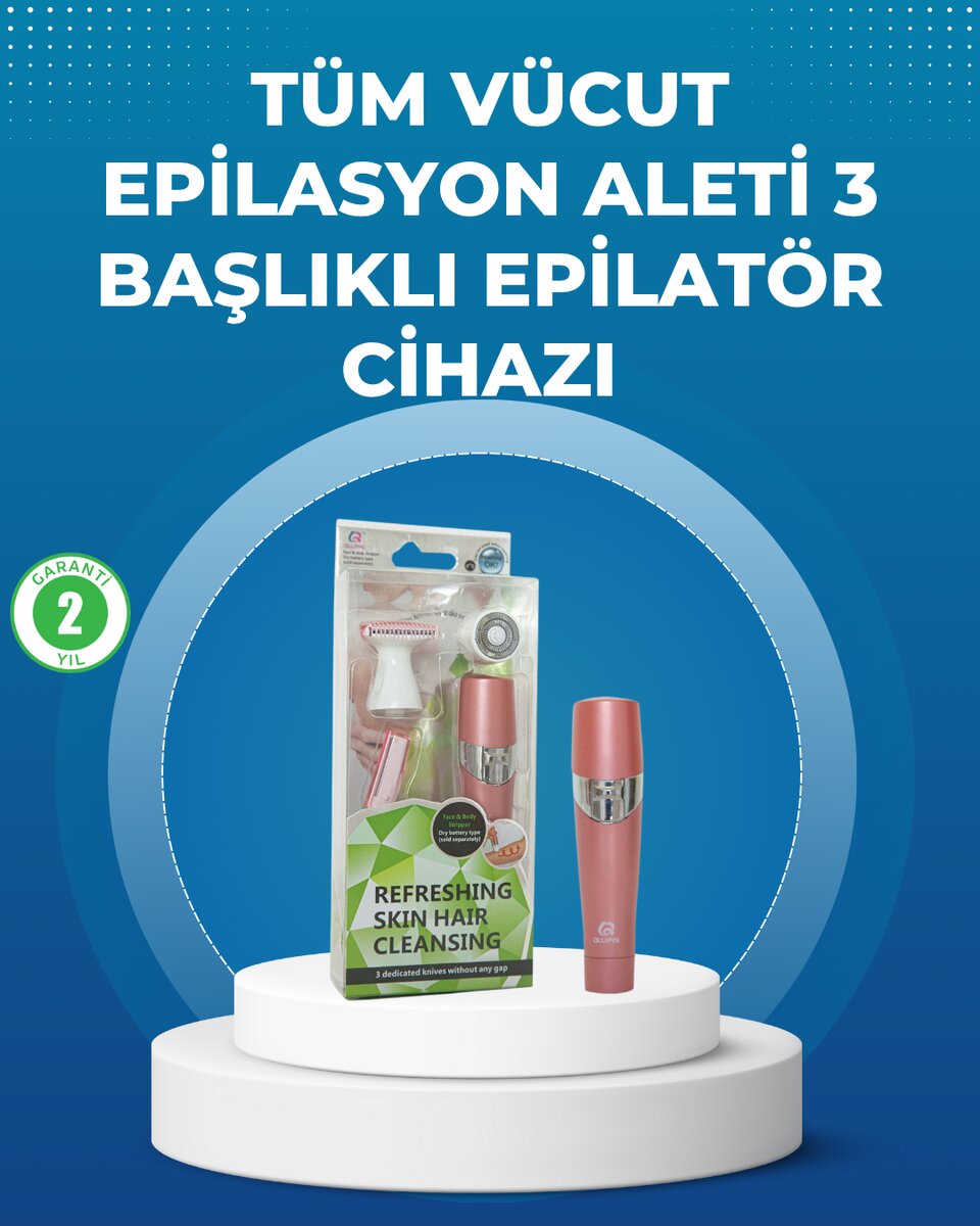 Pembe Epilasyon Cihazı – Acısız Tüy Temizliği Pembe Epilasyon Cihazı – Acısız Tüy Temizliği
