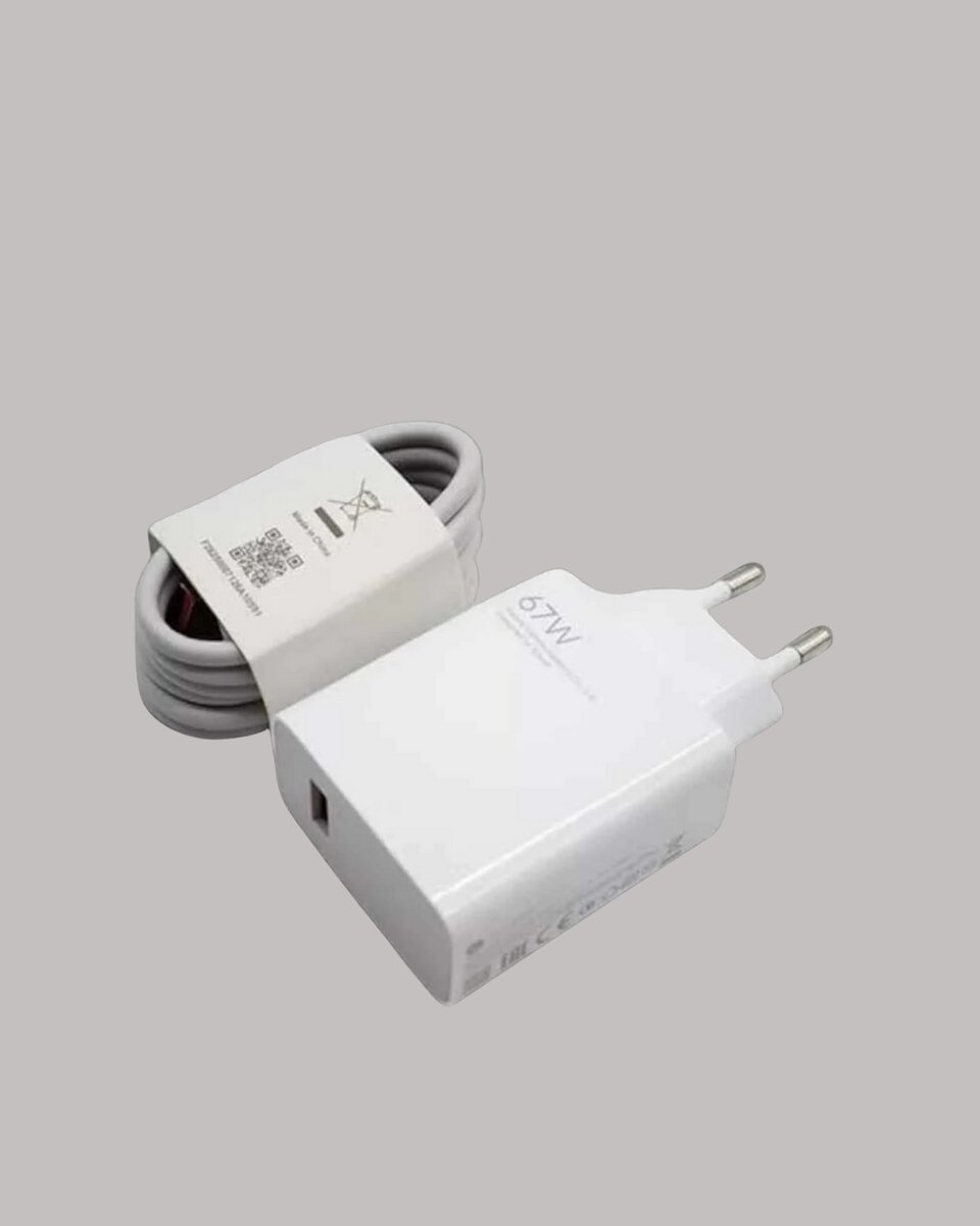 Type-C Uyumlu 67W Turbo Hızlı Şarj Aleti Akıllı Koruma Sistemli
