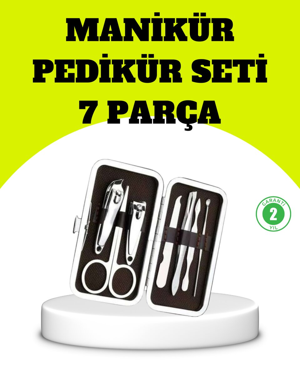 Paslanmaz Çelik Kişisel Bakım Seti – 7 Parça Paslanmaz Çelik Kişisel Bakım Seti – 7 Parça
