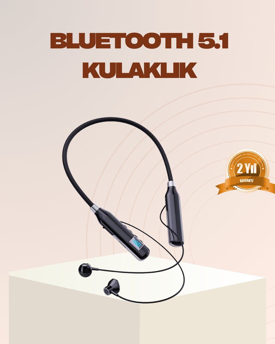 Bluetooth 5.1 Kablosuz Kulaklık – Net Ses ve Güçlü Bağlantı Bluetooth 5.1 Kablosuz Kulaklık – Net Ses ve Güçlü Bağlantı