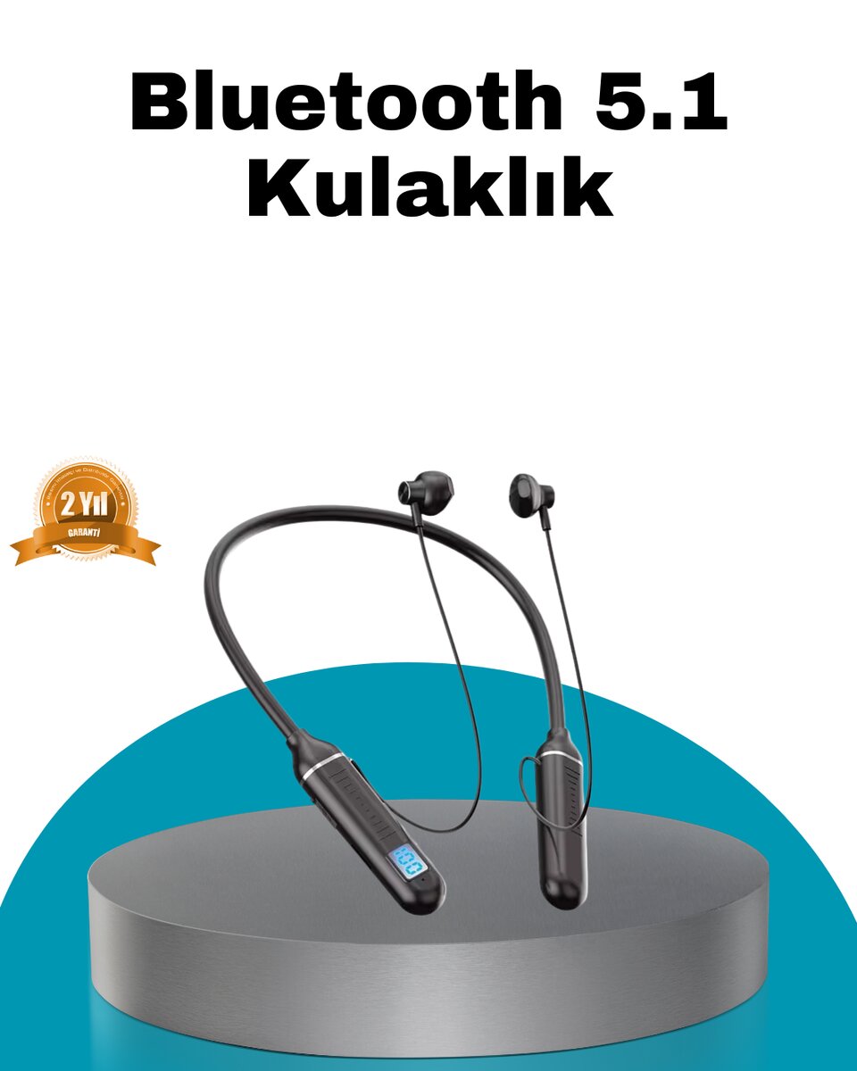 Uzun Pil Ömrü ve Hızlı Şarj Özellikli Bluetooth Kulaklık Uzun Pil Ömrü ve Hızlı Şarj Özellikli Bluetooth Kulaklık