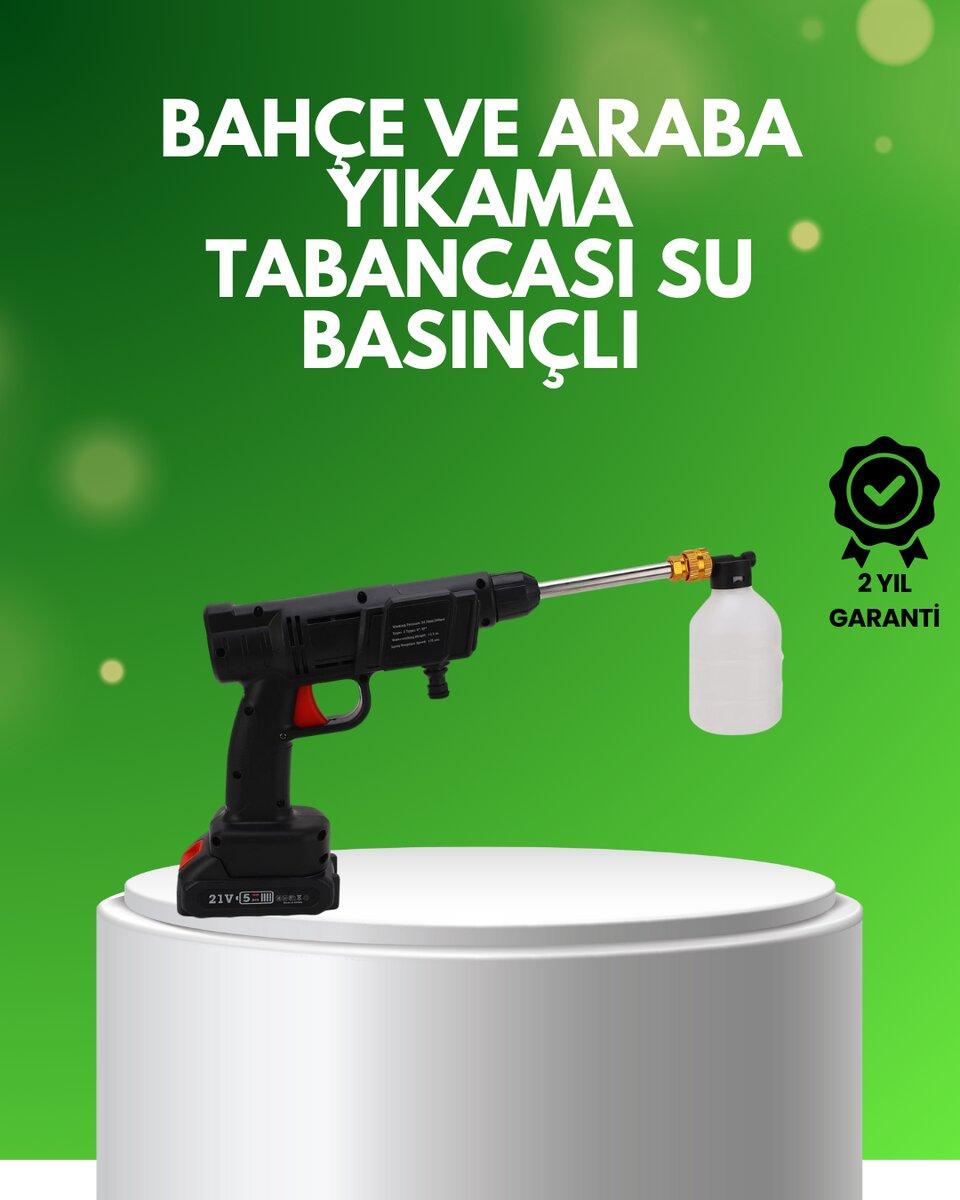 Orijinal 48V Şarjlı Basınçlı Temizlik Tabancası 2025 A Kalite Seri Orijinal 48V Şarjlı Basınçlı Temizlik Tabancası 2025 A Kalite Seri