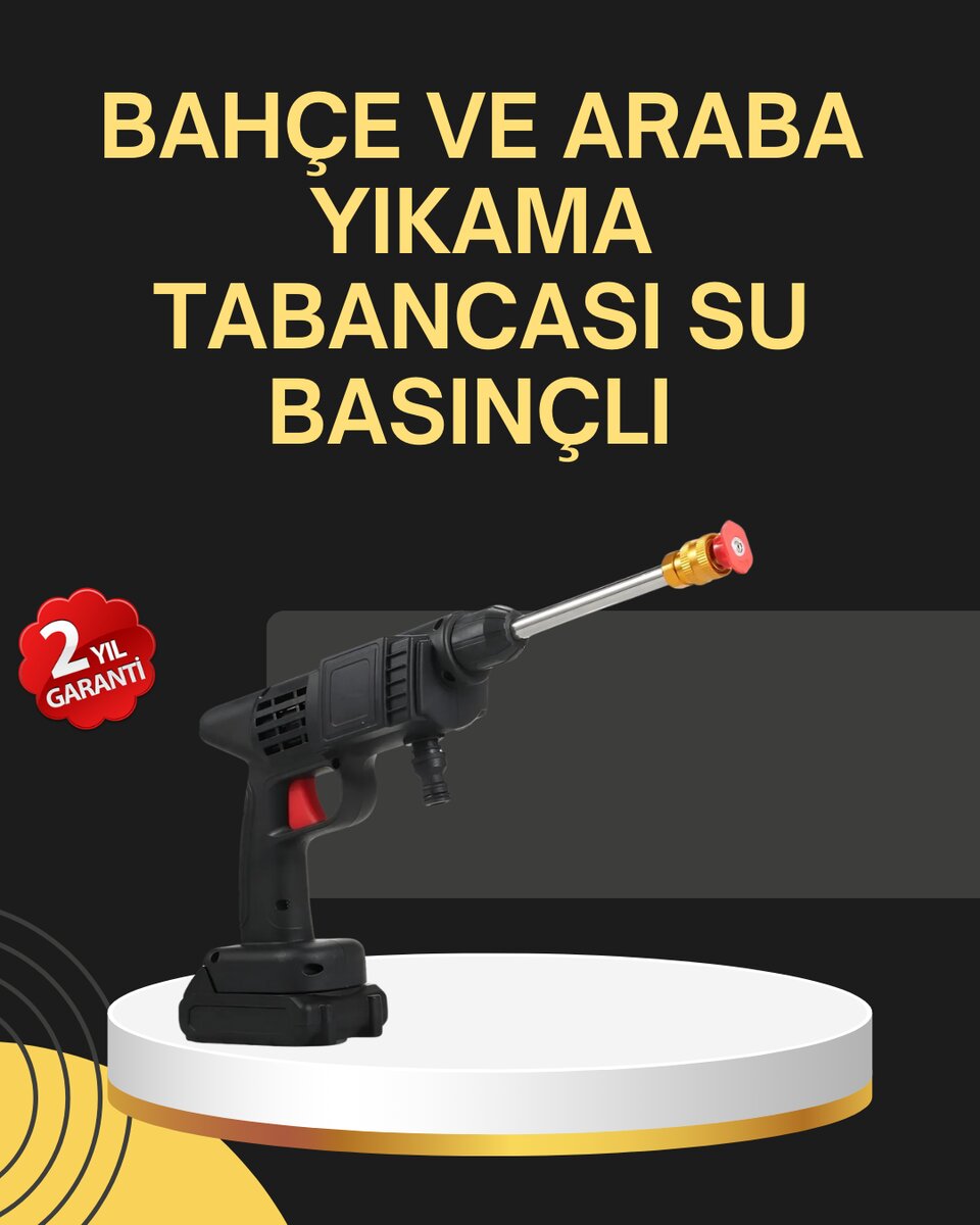 48V Şarjlı Basınçlı Yıkama Tabancası Köpük ve Çift Nozul 2025 Model 48V Şarjlı Basınçlı Yıkama Tabancası Köpük ve Çift Nozul 2025 Model