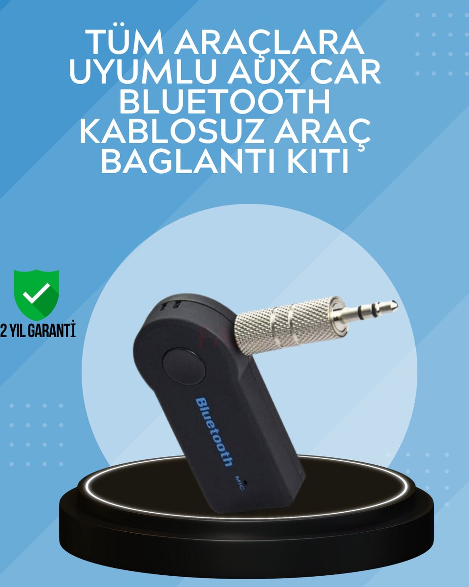 Kablosuz Bağlantı ile Müzik ve Görüşme Araç Kiti Kablosuz Bağlantı ile Müzik ve Görüşme Araç Kiti