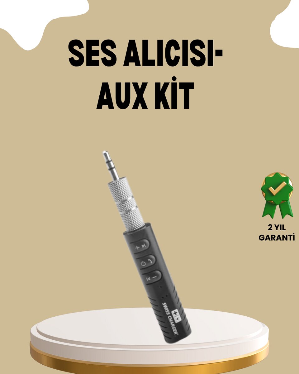 Mini Bluetooth Ses Adaptörü – Hoparlör, Araç Radyosu ve Kulaklık İçin Mini Bluetooth Ses Adaptörü – Hoparlör, Araç Radyosu ve Kulaklık İçin