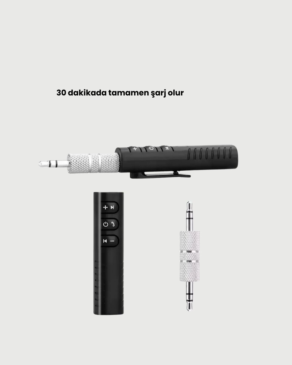 Kablosuz Ses Çözümü – 3.5mm Jaklı Bluetooth Müzik Alıcısı Kablosuz Ses Çözümü – 3.5mm Jaklı Bluetooth Müzik Alıcısı