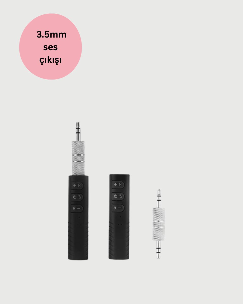Taşınabilir Bluetooth 4.1 Ses Adaptörü – 10 Metre Çekim Mesafesi Taşınabilir Bluetooth 4.1 Ses Adaptörü – 10 Metre Çekim Mesafesi
