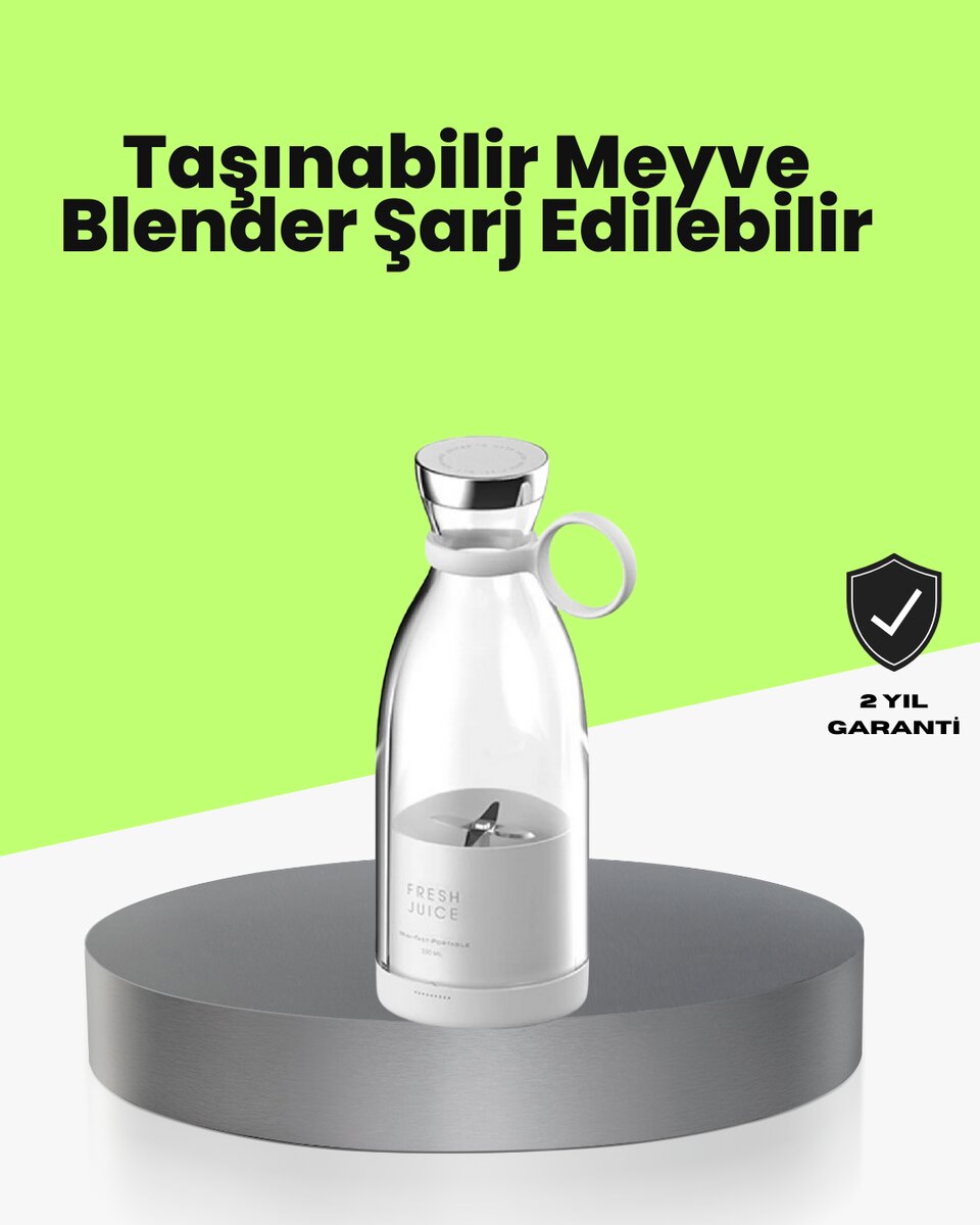 4 Bıçaklı Gıda Sınıfı Paslanmaz Çelik Taşınabilir Blender 4 Bıçaklı Gıda Sınıfı Paslanmaz Çelik Taşınabilir Blender