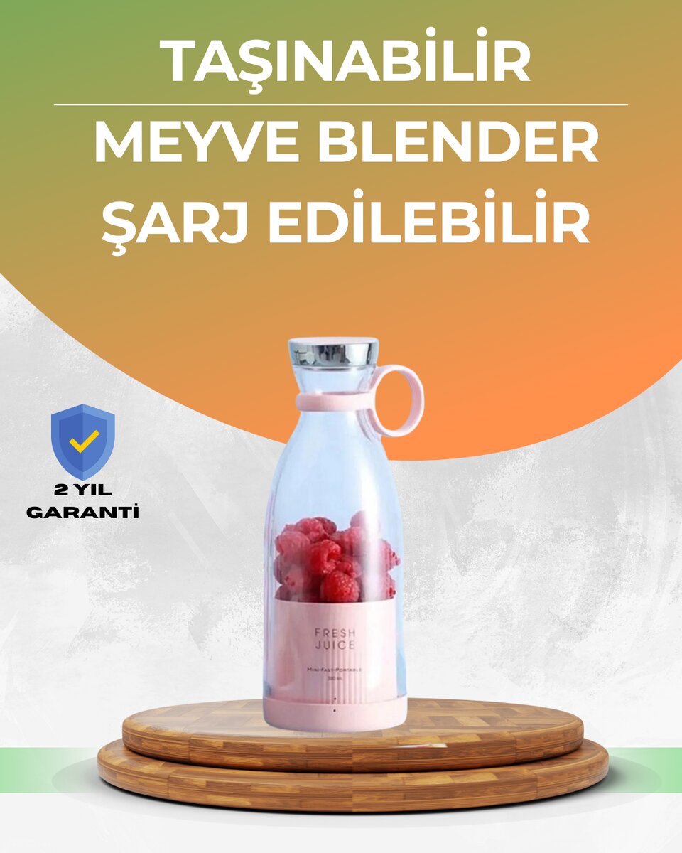 Kompakt ve Şık Tasarımlı Taze Meyve Suyu Hazırlayıcı Kompakt ve Şık Tasarımlı Taze Meyve Suyu Hazırlayıcı