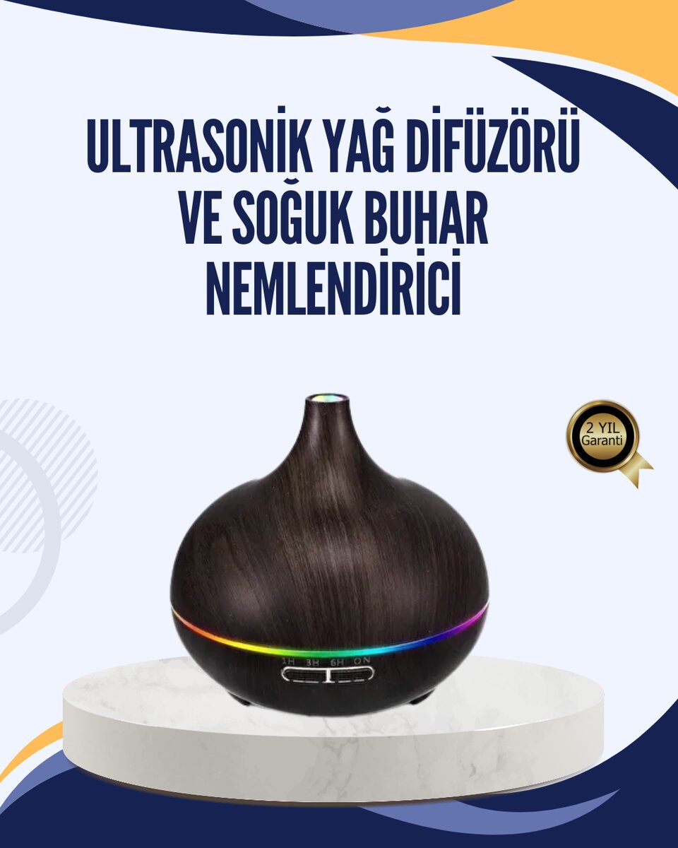 LED Işıklı Sessiz Çalışan Soğuk Buhar Nemlendirici LED Işıklı Sessiz Çalışan Soğuk Buhar Nemlendirici