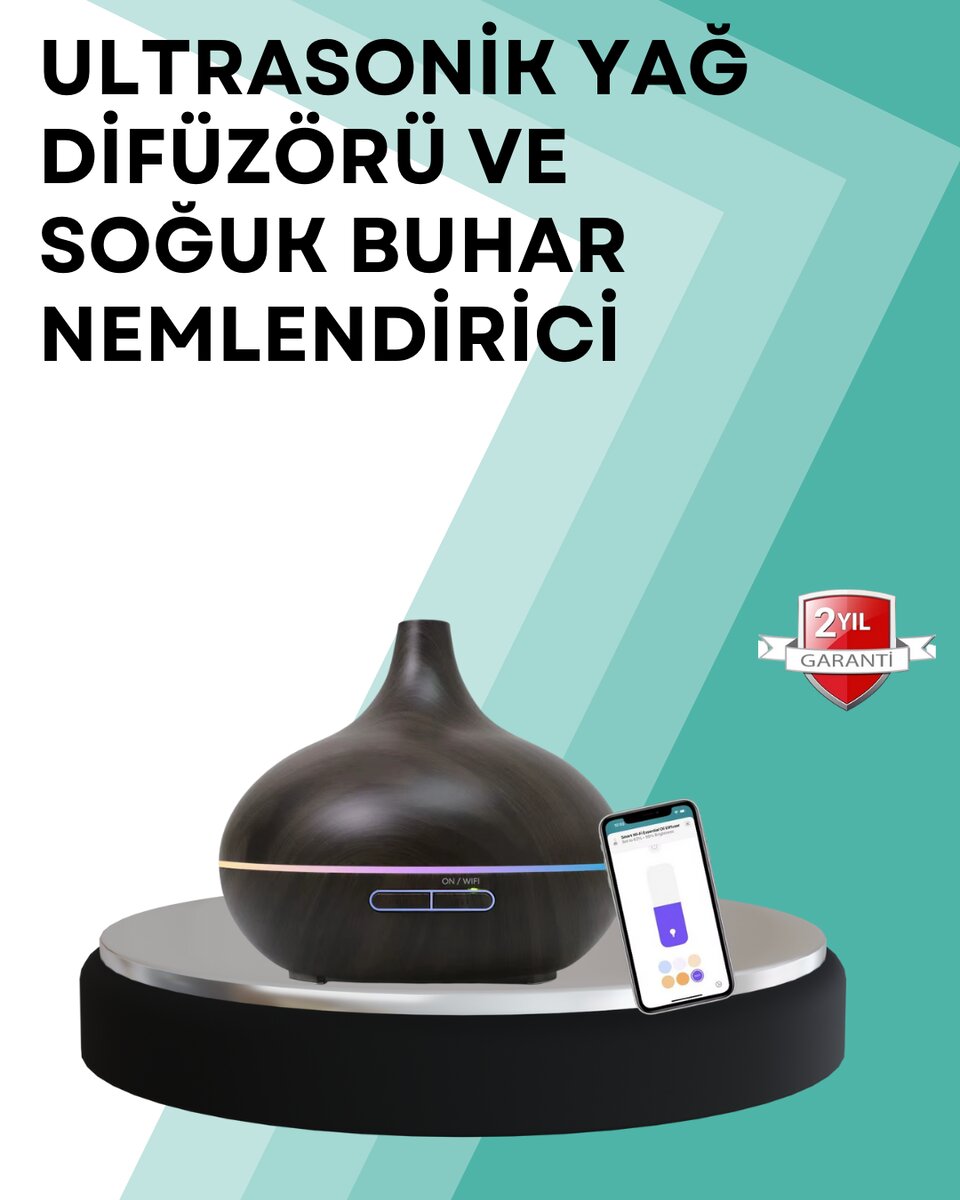 Büyük Su Hazneli Ultrasonik Difüzör ve Oda Nemlendirici Büyük Su Hazneli Ultrasonik Difüzör ve Oda Nemlendirici