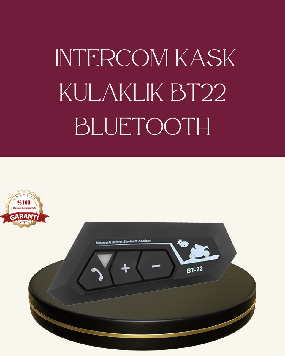 Motosiklet Sürüşleri İçin BT22 Kask Bluetooth Kulaklık Mikrofonlu Motosiklet Sürüşleri İçin BT22 Kask Bluetooth Kulaklık Mikrofonlu
