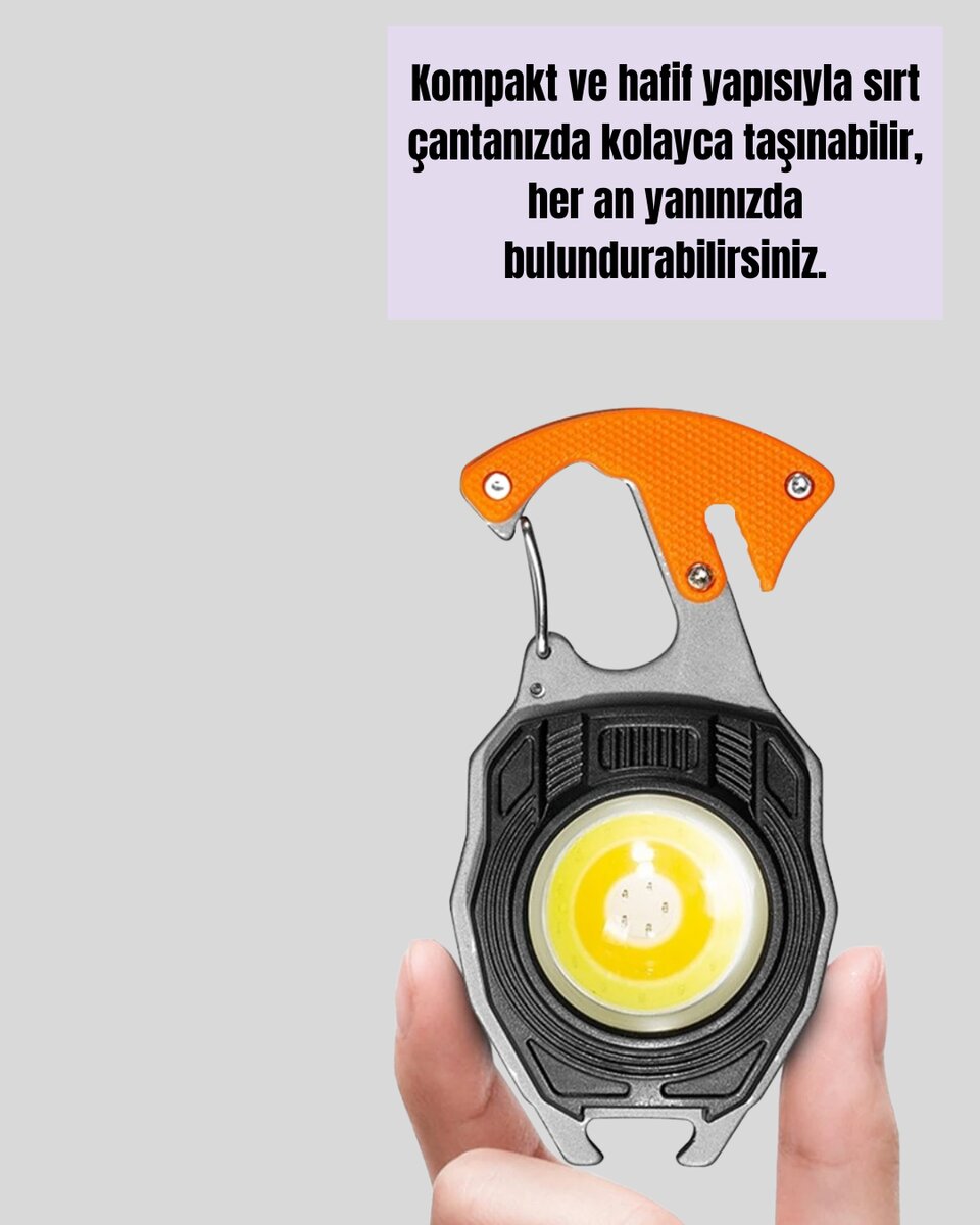 LED Işıklı Acil Durum Düdüklü Anahtarlık Fener LED Işıklı Acil Durum Düdüklü Anahtarlık Fener