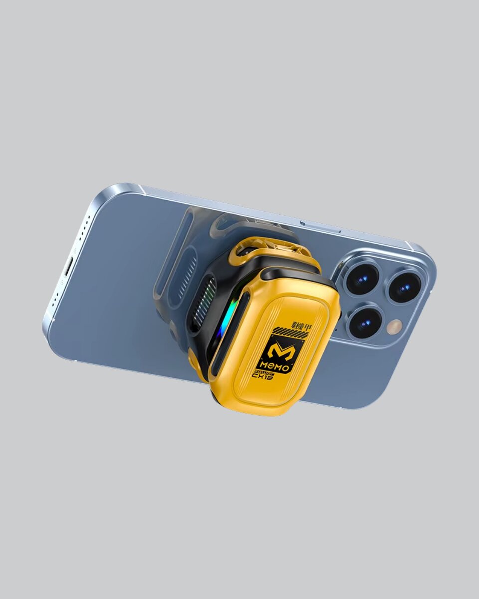 7 Kanatlı Vortex Fanlı Akıllı Telefon Soğutma Aparatı 7 Kanatlı Vortex Fanlı Akıllı Telefon Soğutma Aparatı
