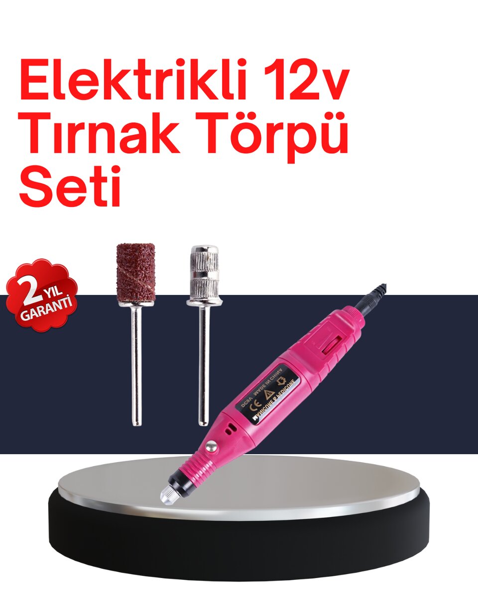 6 Uçlu Elektrikli Manikür Pedikür Seti 6 Uçlu Elektrikli Manikür Pedikür Seti