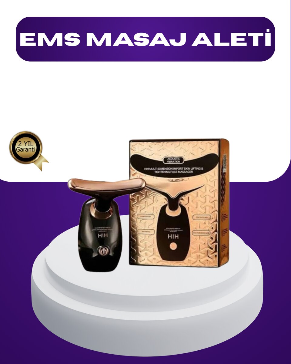 Yüz ve Boyun İçin Cilt Sıkılaştırıcı Masaj Cihazı Yüz ve Boyun İçin Cilt Sıkılaştırıcı Masaj Cihazı