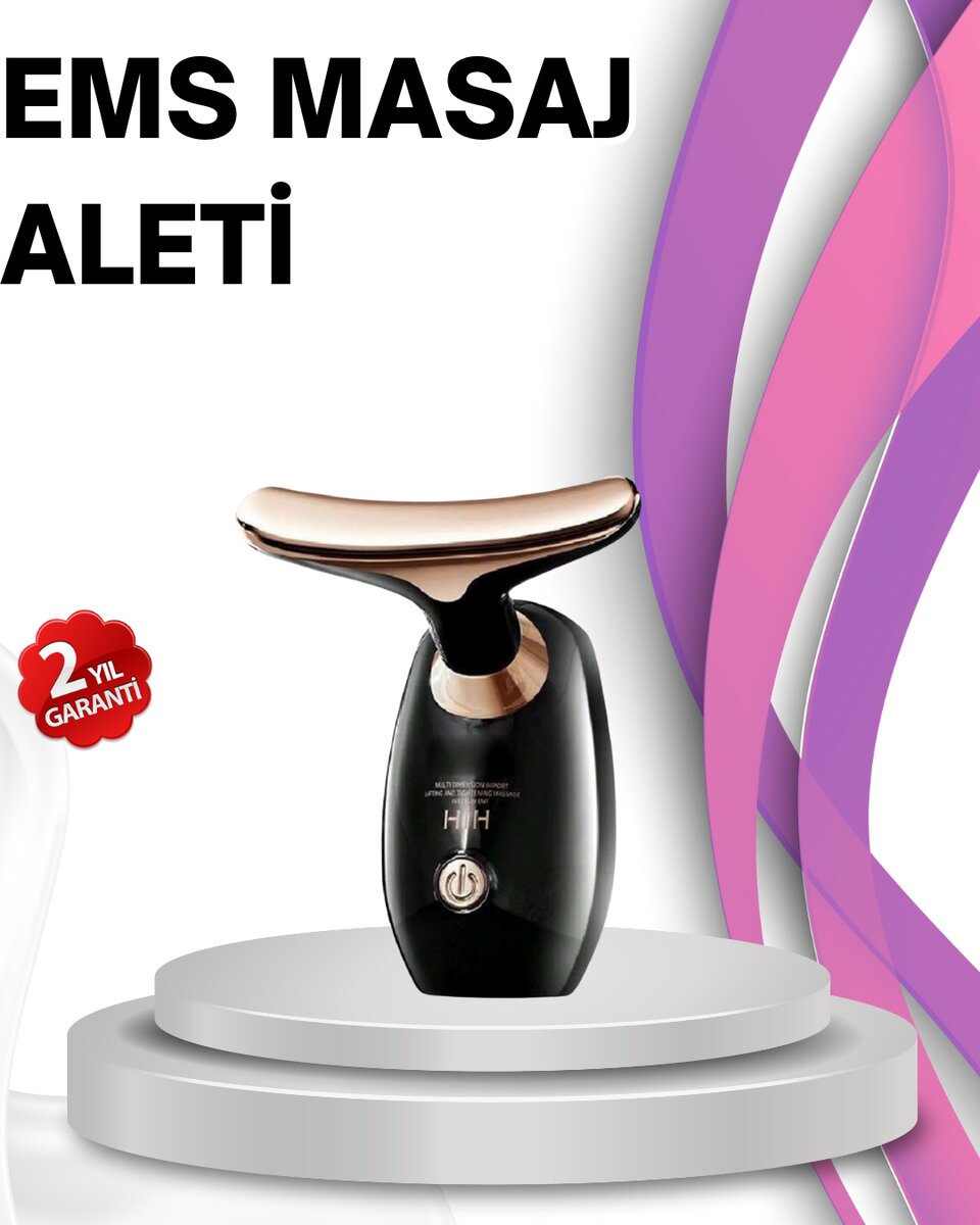 Serum Emilimini Artıran Yüz Masaj Cihazı Serum Emilimini Artıran Yüz Masaj Cihazı
