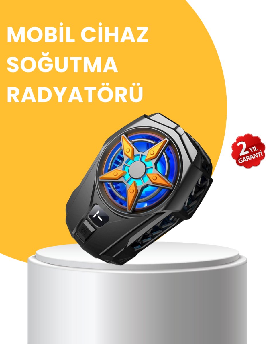 Dijital Göstergeli Evrensel Telefon Soğutma Fanı Dijital Göstergeli Evrensel Telefon Soğutma Fanı