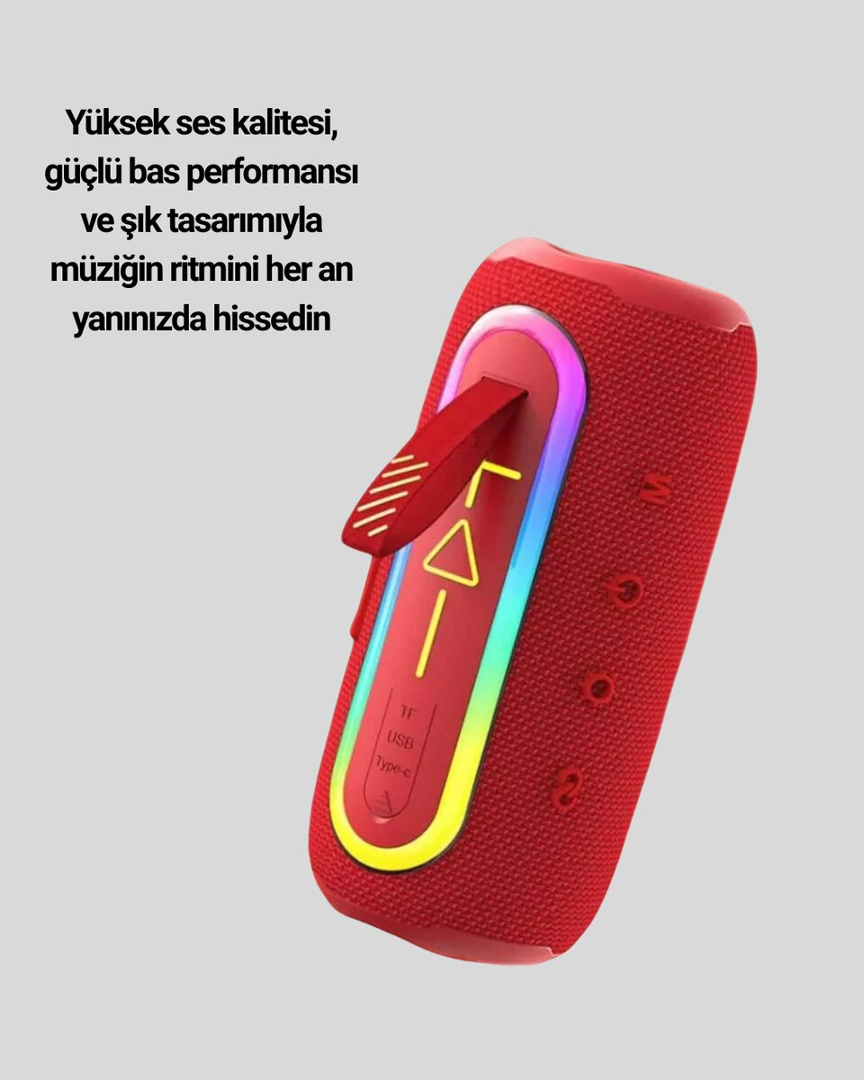 Uzun Pil Ömürlü Bluetooth 5.1 Hoparlör Uzun Pil Ömürlü Bluetooth 5.1 Hoparlör