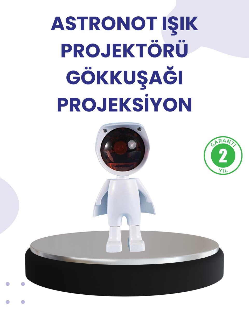 Dekoratif Gün Batımı Işığı – Astronot Figürlü Dekoratif Gün Batımı Işığı – Astronot Figürlü
