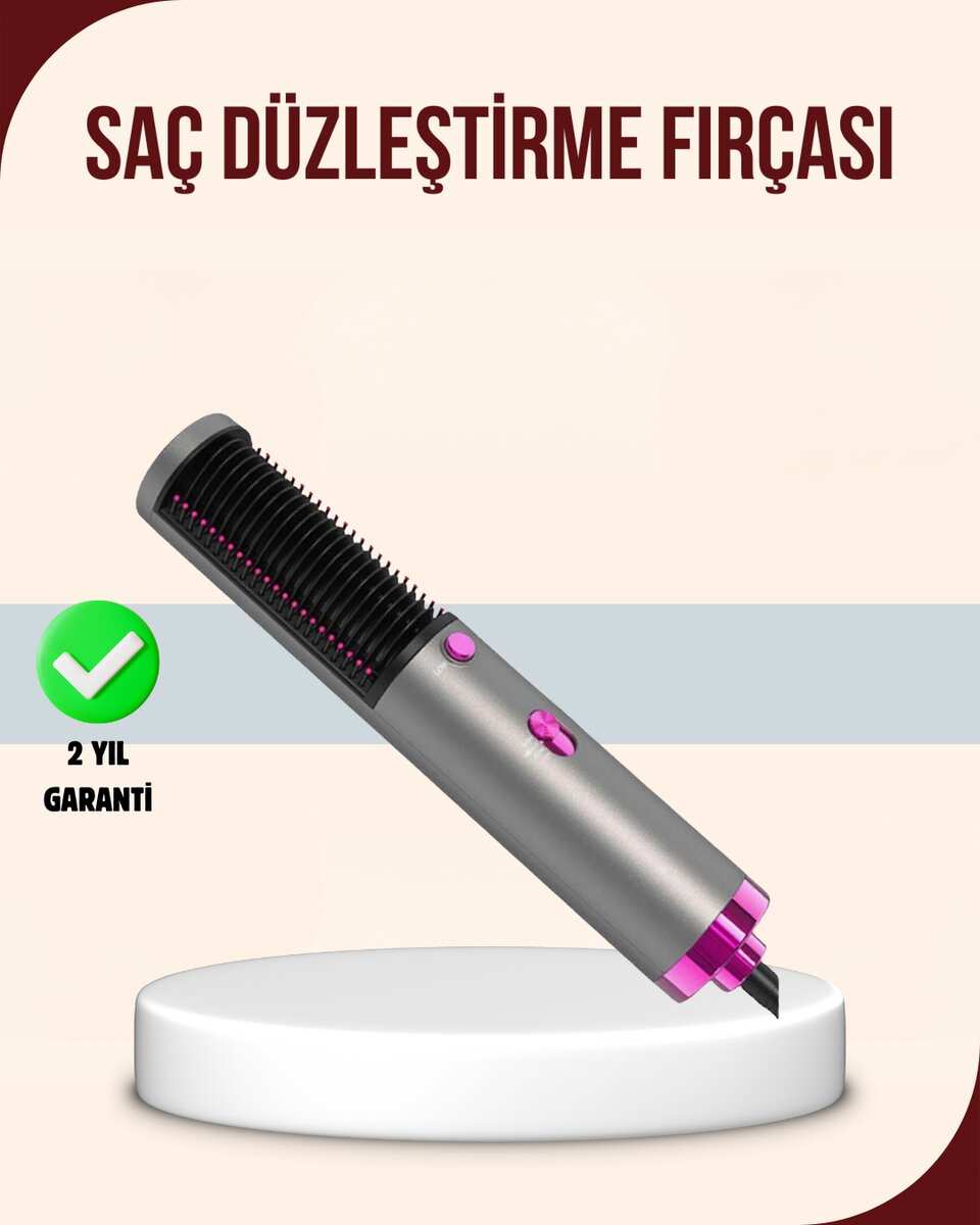 Profesyonel İyon Teknolojili Sıcak Hava Fırçası Profesyonel İyon Teknolojili Sıcak Hava Fırçası