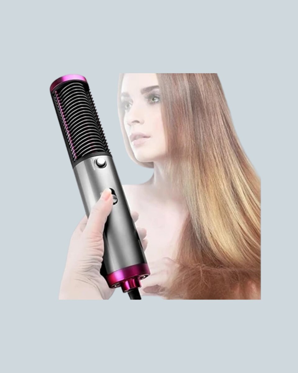 Ergonomik Tasarımlı Hafif ve Taşınabilir Sıcak Hava Fırçası Ergonomik Tasarımlı Hafif ve Taşınabilir Sıcak Hava Fırçası