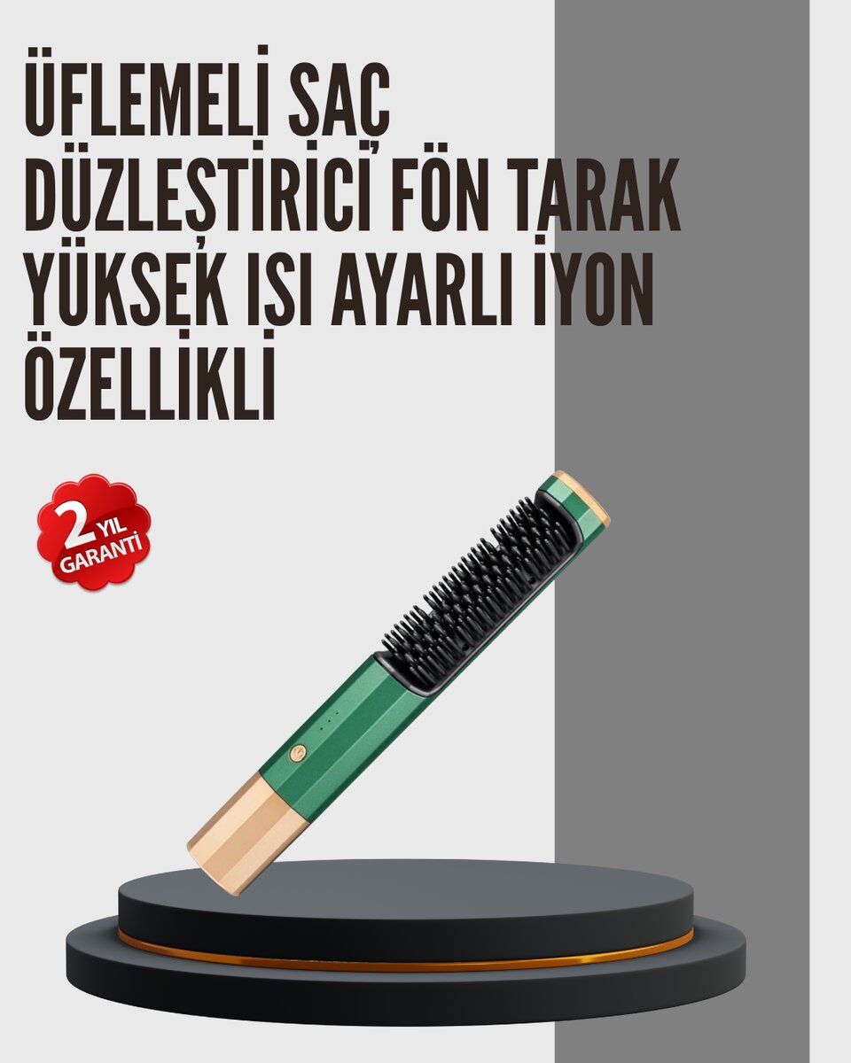 360° Döner Kablolu Kompakt Saç Şekillendirme Seti 360° Döner Kablolu Kompakt Saç Şekillendirme Seti